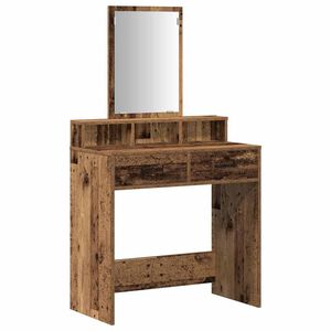 vidaXL Table de Toilette Bois ancien 79 x 41 x 140 cm