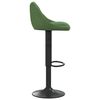 vidaXL Tabouret de bar Vert foncé Velours