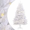 vidaXL Sapin de No&euml;l Artificiel &agrave; Branches Articul&eacute;es Blanc 240 cm