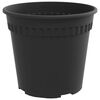 vidaXL Pots de plantes 6 pcs Noir &Oslash; 19 x 16 cm Plastique