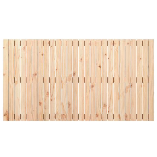 vidaXL T&ecirc;te de lit murale 166x3x90 cm Bois massif de pin