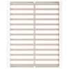 vidaXL Cadre de lit sans matelas blanc 200x200 cm bois massif