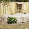 vidaXL Fleece de protection des plantes contre le gel Beige 20 x 3,2 m