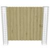 vidaXL Poteau de cl&ocirc;ture. 2 pcs Argent&eacute; 20 x 20 x 190 cm M&eacute;tal