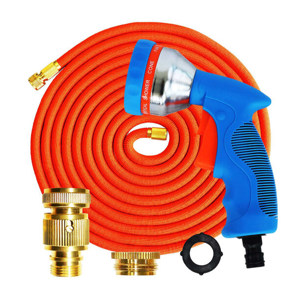 GR&Uuml;NTEK Kit de tuyau d'arrosage flexible 8 pi&egrave;ces KING COBRA 22,5 m