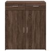 vidaXL Buffet ch&ecirc;ne marron 80x42,5x93 cm bois d'ing&eacute;nierie