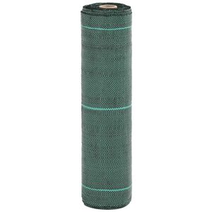 vidaXL Membrane anti-mauvaises herbes vert 0,5x5 m PP