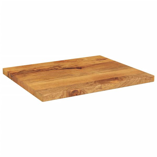 vidaXL Dessus de table 60x50x2,5 cm rectangulaire bois massif manguier