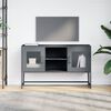 vidaXL Meuble TV anthracite 100,5x39x60,5 cm acier