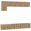 vidaXL Ensemble meuble TV 5 pcs Ch&ecirc;ne artisanal Bois d'ing&eacute;nierie