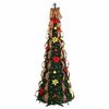 vidaXL Sapin de Noël artificiel avec 200 LED Vert 210 cm PVC