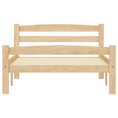 vidaXL Cadre de lit sans matelas bois massif de pin 100x200 cm