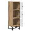 vidaXL Buffet Ch&ecirc;ne artisanal 35 x 37 x 117 cm