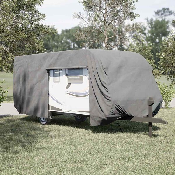 vidaXL Housse de caravane gris 732x250x220 cm tissu non tiss&eacute;