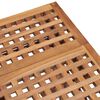 vidaXL Ensemble &agrave; manger d'ext&eacute;rieur pliable avec coussin 3 pcs Teck