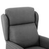 vidaXL Fauteuil inclinable Gris clair Tissu