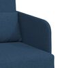vidaXL Canap&eacute;-Lit 60cm Bleu tissu