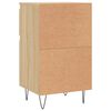 vidaXL Buffet ch&ecirc;ne sonoma 40x35x70 cm bois d'ing&eacute;nierie