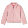 Manteau pour enfants rose 140