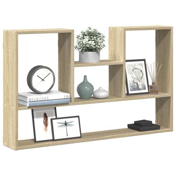 vidaXL Étagère murale chêne sonoma 99x15x60 cm bois d'ingénierie