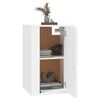 vidaXL Meuble TV mural Blanc 40x34,5x60 cm