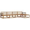 vidaXL Ensemble de canap&eacute;s d'ext&eacute;rieur 5 pc Naturel