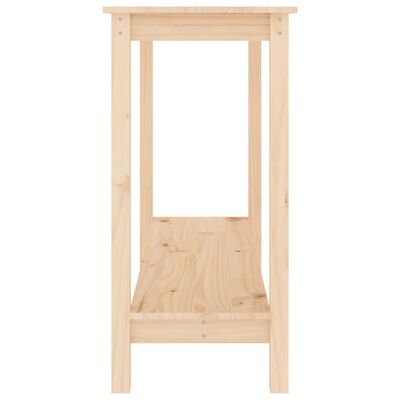 vidaXL Table console 110x40x80 cm Bois massif de pin