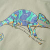 T-shirt pour enfants avec manches courtes kaki clair 92
