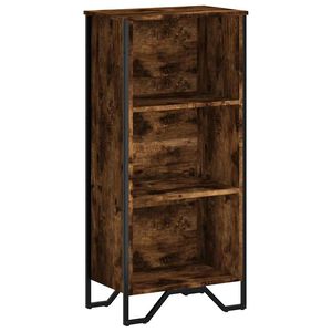 vidaXL Biblioth&egrave;que ch&ecirc;ne fum&eacute; 50x31x106 cm bois d'ing&eacute;nierie