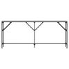 vidaXL Table console sonoma gris 180x23x75 cm bois d'ingénierie