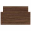 vidaXL Cadre de lit sans matelas ch&ecirc;ne marron 100x200 cm