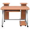 vidaXL Bureau d'ordinateur Marron 110x52x88,5 cm Bois d&rsquo;ing&eacute;nierie