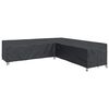 vidaXL Housse pour meubles 325 x 325 x 80 cm Tissu Oxford 600D Forme L