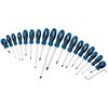 Draper Tools Jeu de tournevis 19 pi&egrave;ces Bleu 09548