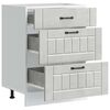 vidaXL Armoire de cuisine Lucca gris b&eacute;ton bois ing&eacute;nierie