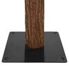 vidaXL Sapin de No&euml;l mince Vert 210 cm PVC et bois de pin massif