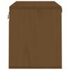 vidaXL Armoire murale Marron miel 60x30x35 cm Bois de pin massif