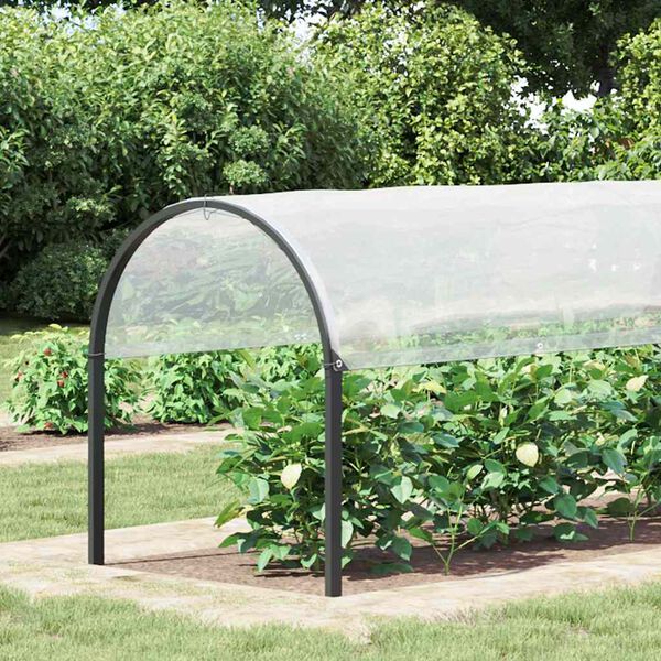 vidaXL Housse de protection plantes avec &oelig;illets 2x8 m poly&eacute;thyl&egrave;ne