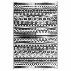 vidaXL Tapis d'ext&eacute;rieur ARAKIL Noir 190x290 cm PP
