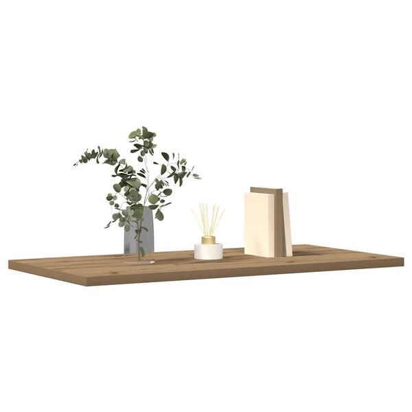 vidaXL &Eacute;tag&egrave;res murales 4 pcs ch&ecirc;ne artisanal 60x30x1,5 cm