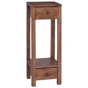 vidaXL Support de Plante Marron 30 x 30 x 80 cm Bois d'Acajou