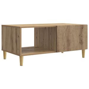 vidaXL Table basse Ch&ecirc;ne artisanal 90 x 50 x 40 cm Bois d'ing&eacute;nierie