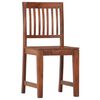 vidaXL Chaises &agrave; manger lot de 4 bois solide de manguier