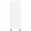 vidaXL Cabinet de salle de bain avec tiroir Blanc 72,5 x 36,5 x 100 cm