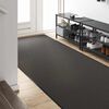 vidaXL Tapis d'entr&eacute;e Autre Anthracite et noir 120 x 250 cm