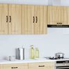 vidaXL Armoire murale de cuisine Lucca ch&ecirc;ne sonoma bois ing&eacute;nierie