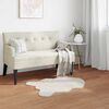 vidaXL Tapis en Fourrure Synth&eacute;tique de Lapin Olite Cr&egrave;me 80 x 120 cm