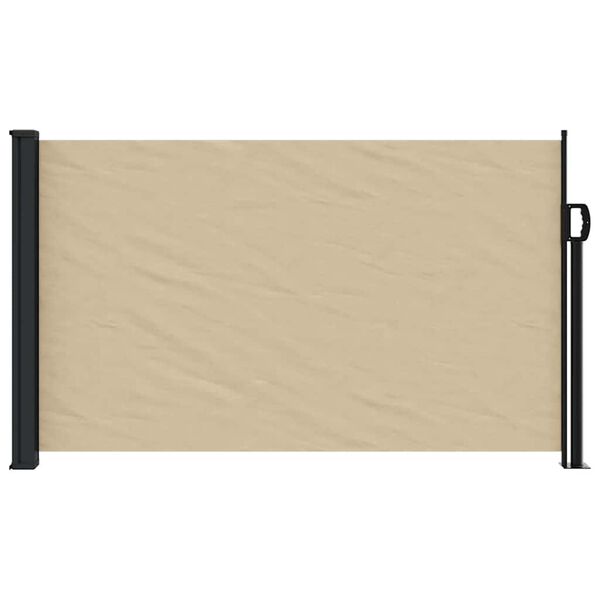 vidaXL Auvent lat&eacute;ral r&eacute;tractable beige 120x500 cm