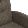 vidaXL Chaises de Salle &agrave; Manger avec Roues 2 pcs Gris fonc&eacute;