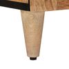 vidaXL Buffet Naturel 40 x 33,5 x 75 cm Bois de mangue massif